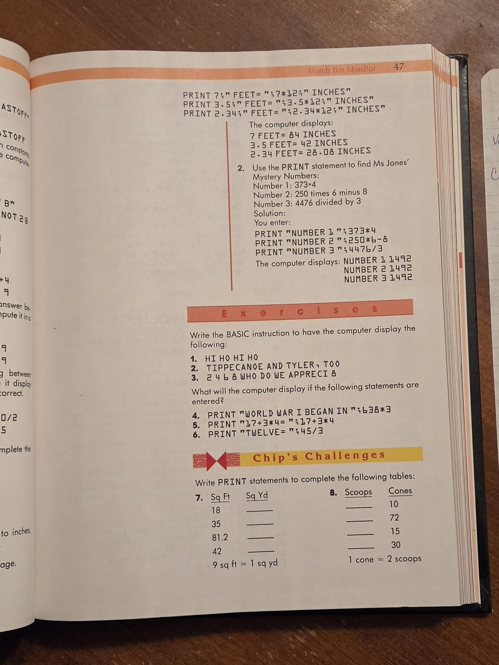 Vintage Textbook Basics "Computer Literacy Programming, Applications, Awareness" - Picture 5 of 5